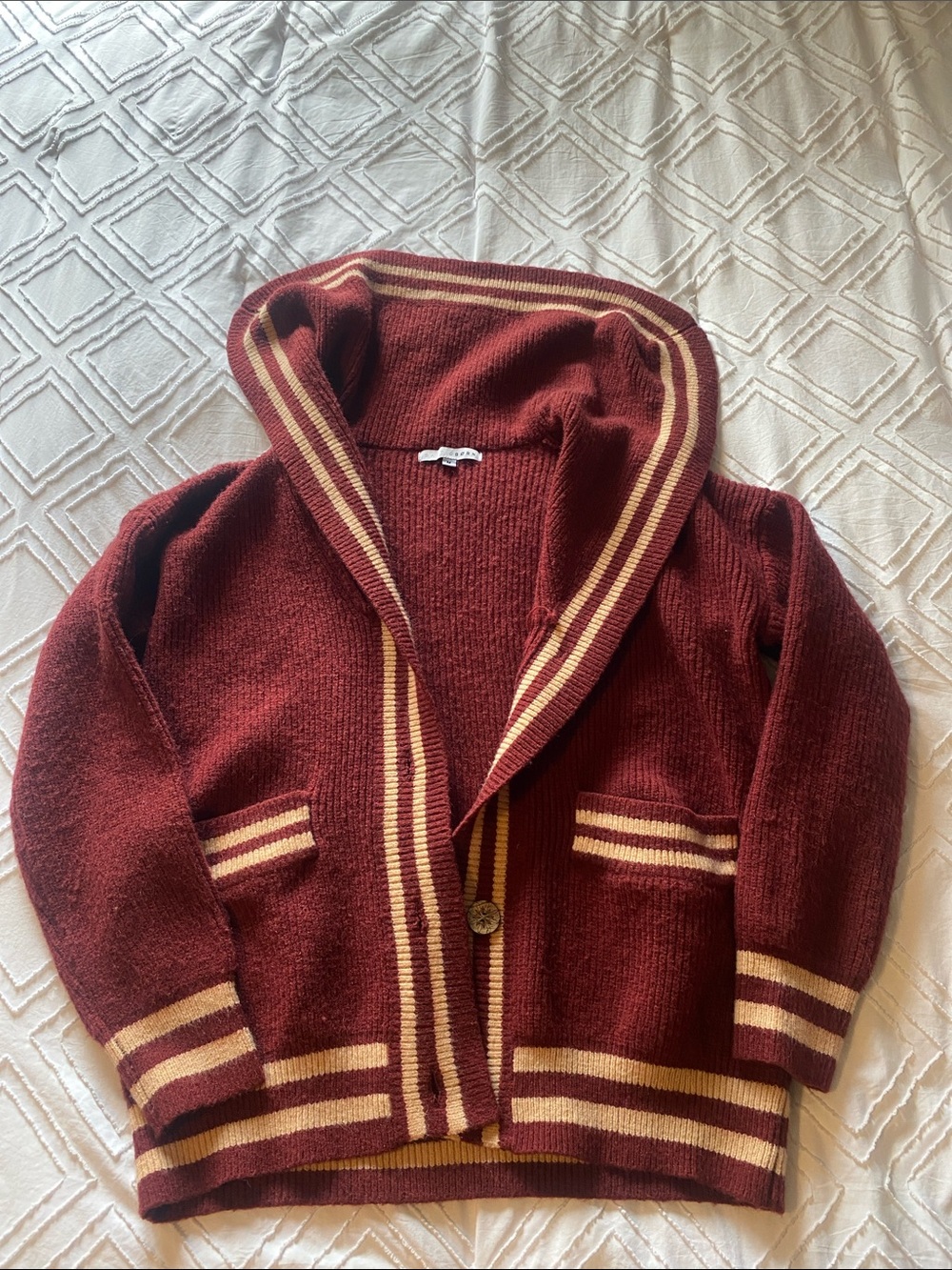 Baltic Born Brick Red Knit Sweater